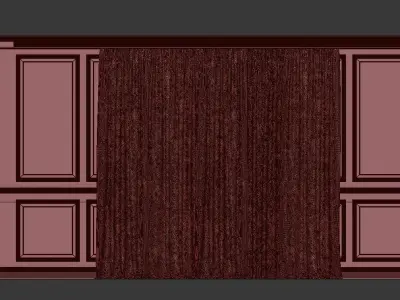 Curtain Set 320 3D model