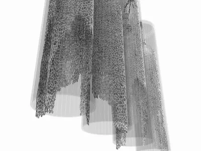 Terzani Frame Ceiling Light 3D model