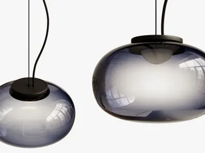 Pendant light Karl Johan Small 3D model