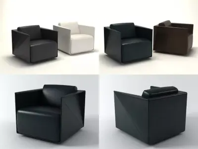 T-Ray armchair 3D model