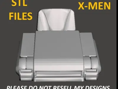 Charles Xavier Hover Chair Legends 1 12 scale 3D print model