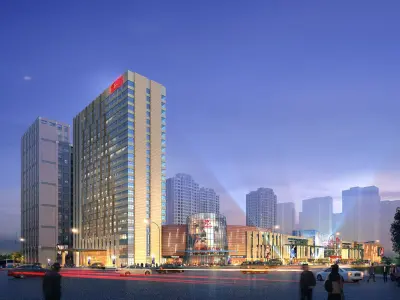 3Dmax fashion city commercial square building 450 3D model