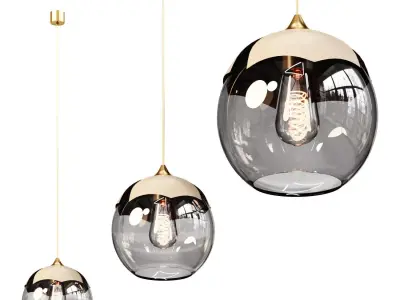 Pendant Chandelier Sunshine Pendant Lamp 3D model