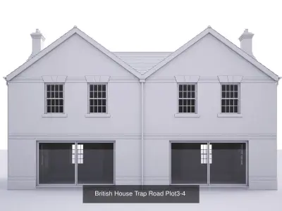 British House Trap Road collection 3D Model Pack