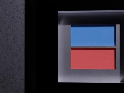 Space doorframe 3D model