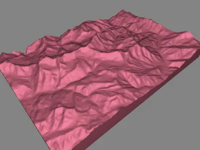Terrain 6 3D model