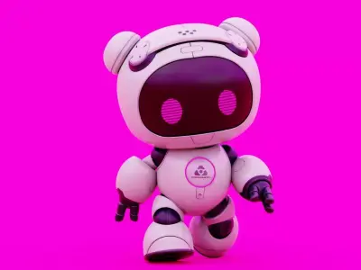 ROBO G-2 Rigged for Unreal Engine - Unity - MIXAMO 3D model