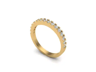 Jewelry ring 360 3D print model