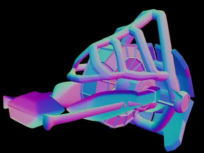 Half-Life City Scanner Drone 3D model