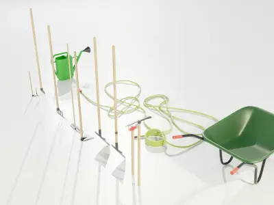 Garden Equipment 3D model