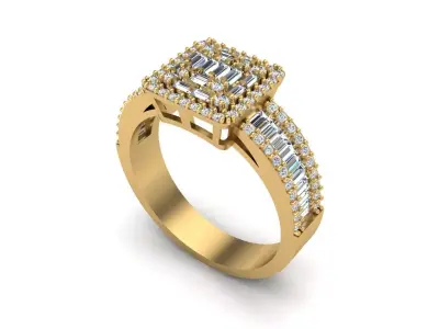Jewelry ring 379 3D print model