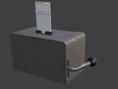 Working hours in Eastern Europe 3D model