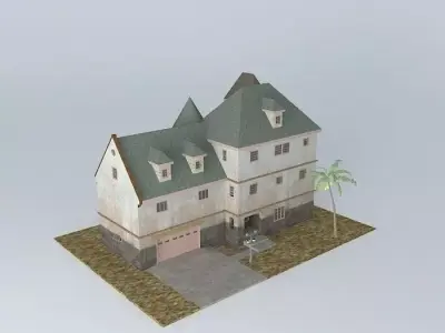 old house Free 3D model 2