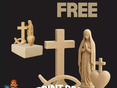 3D Reflection of Victory and Hope Free 3D print model