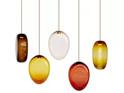 Bella Figura pendant lamp from Kolkhoze 3D model