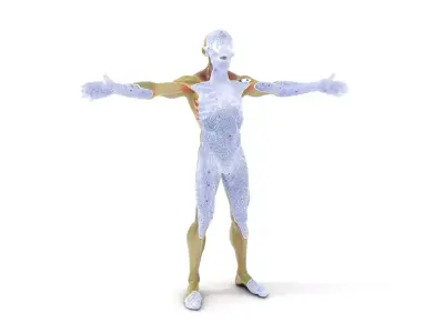 Alien Creature Character Model Pack for Game and Animation Low-poly 3D model