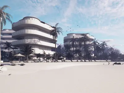 City and the Beach Bundle vol 1 3D model