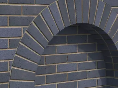 Staffordshire Slate Blue Smooth Brick Texture Texture