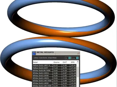Eternal love ring 3D print model