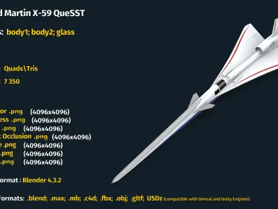  Lockheed Martin X-59 QueSST 