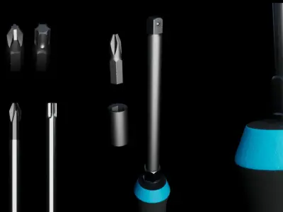 Ultimate Screwdriver Set 3D model