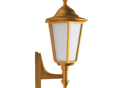 lamp 3d model outdoor wall 3D model