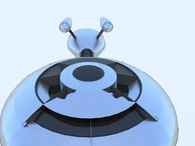 SciFi Spaceship StarTrek Inspired  3D model