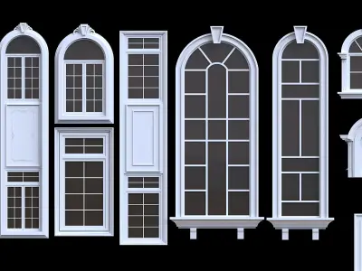 Classic Window 3d models 3D model