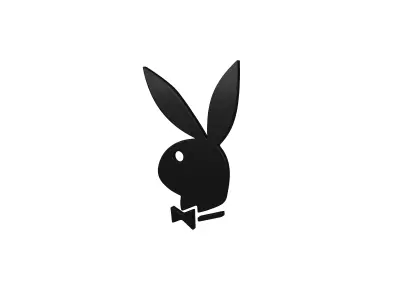 Playboy Logo v1 006 Free low-poly 3D model