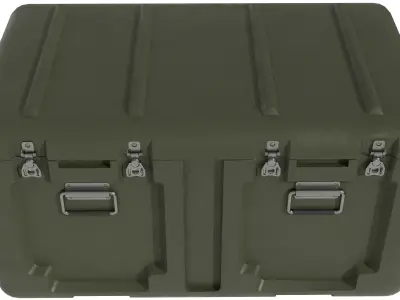 Ammo Box V1 Low-poly 3D model