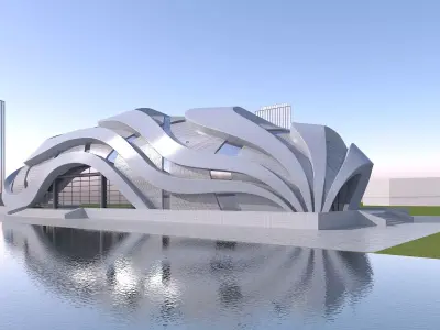 Building 03 3D model