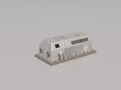 Cyberpunk House 14 3D model