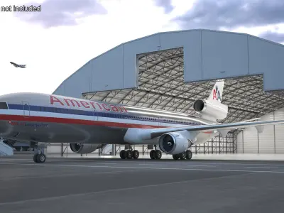  American Airlines MD-11 Luxury Liner Aircraft 