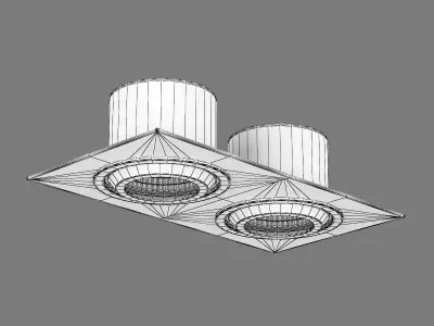 0116x2 Singo Lightstar Spotlight 3D model