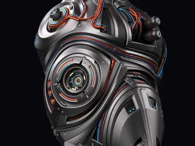 Robot Heart 2 3D model
