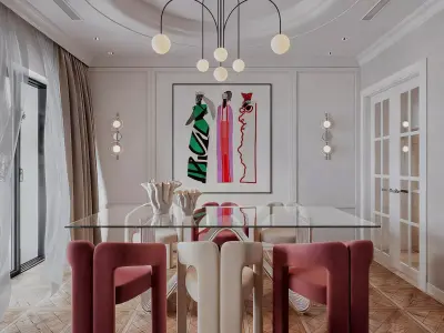 Nice Little Living Room No1 3D model