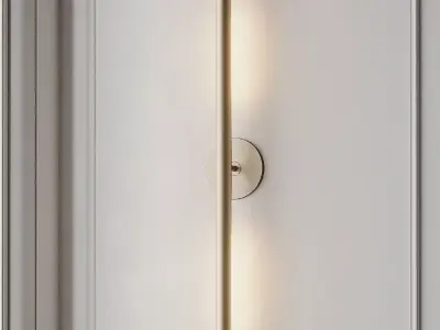 Formation Double Wall Sconce by Jonathan Ben-Tovim 3D model