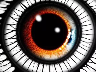 Orange Eye Textures Texture