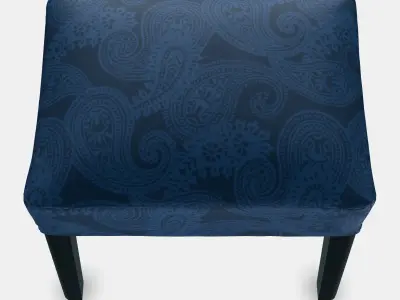 SAKARIAS Stool 2 Low-poly 3D model