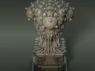 Yog-Sothoth Statuette 3D print model
