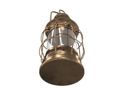 Old Lamp 5 3D model