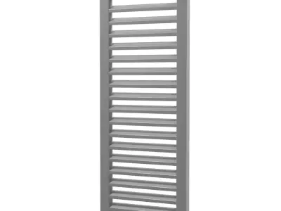 louver window persiana blind low poly Low-poly 3D model
