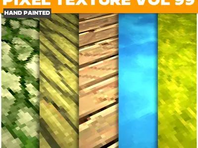 Pixel Vol 99 -  Game PBR Textures Texture