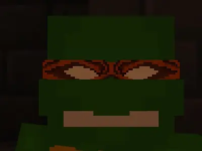 TMNT Series Michelangelo Set 3D model