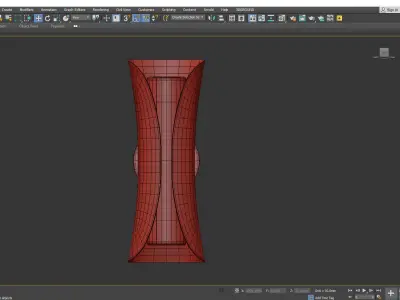 Josie 2 Light Wall Sconce Low-poly 3D model