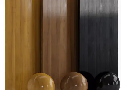 Wood 30 With 3 Materials Texture