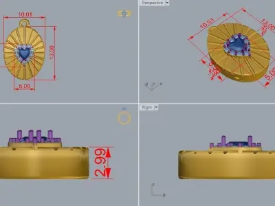 Reliquary Relicario 3D print model 3D print model