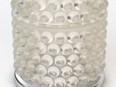 Hebron 3-Light Bath Sconce 3D model