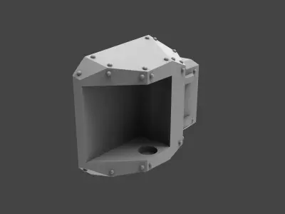 Armored Might - Small Sponsons 3D print model