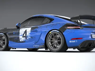  Porsche 718 Cayman GT4 RS Clubsport 2022 